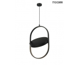 MOOSEE lampa wisząca SPINNER 26 czarna