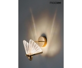 MOOSEE lampa ścienna BUTTERFLY M złota