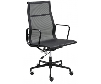 Fotel biurowy AERON PREMIUM czarny - siatka, aluminium