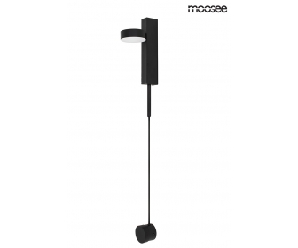 MOOSEE lampa ścienna CLARID BLACK czarna