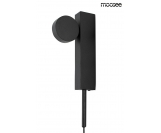 MOOSEE lampa ścienna CLARID BLACK czarna