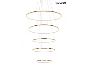 MOOSEE lampa wisząca RING SLIM L złota