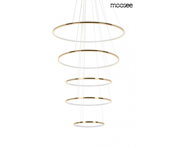 MOOSEE lampa wisząca RING SLIM L złota