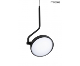 MOOSEE lampa ścienna FLAT 3 czarna