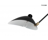 MOOSEE lampa ścienna RAVEN 2 - aluminium, stal węglowa