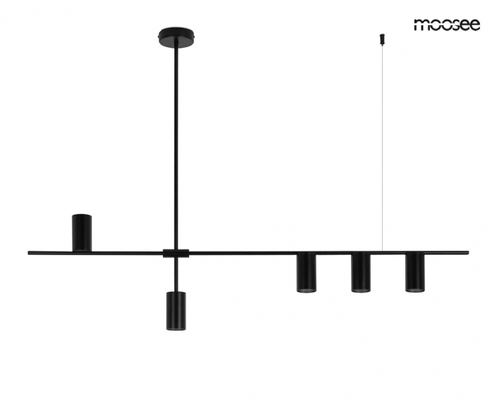 MOOSEE lampa wisząca MODERNO czarna