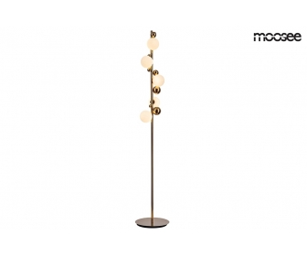 MOOSEE lampa podłogowa VALENTINO FLOOR - złota