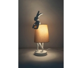 KARE lampa stołowa RABBIT biała / różowa