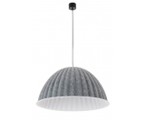 Lampa wisząca MOLD 55 szara - filc, tkanina