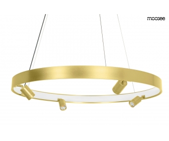 MOOSEE lampa wisząca CIRCLE SPOT 74 GOLD złota