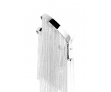 Lampa ścienna  ATLANTA WALL - aluminium, stal