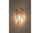 Lampa ścienna  ATLANTA WALL - aluminium, stal