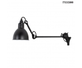 MOOSEE lampa ścienna FRANK RANGE czarna