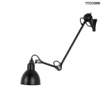 MOOSEE lampa ścienna FRANK RANGE czarna