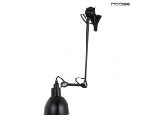 MOOSEE lampa ścienna FRANK RANGE czarna