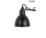 MOOSEE lampa ścienna FRANK RANGE czarna