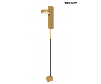 MOOSEE lampa ścienna CLARID GOLD złota