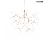 MOOSEE lampa wisząca FLORA 72 miedziana